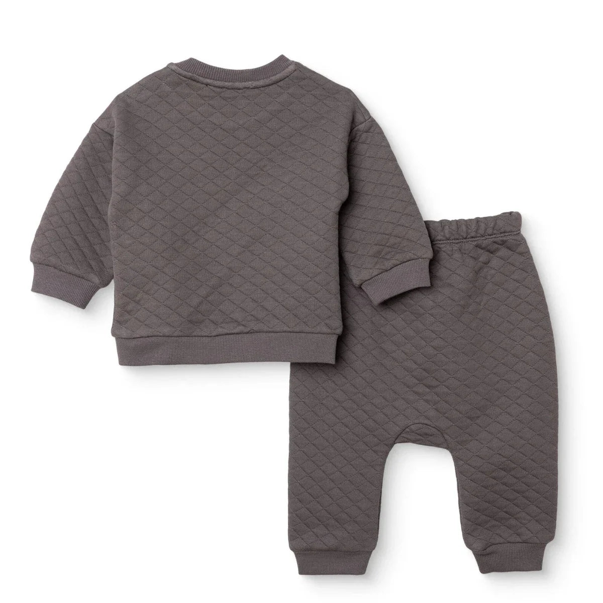 HelloBaby Quilted Baby Sweatshirt & Leggings Set (1-3 Months to 12 Months)