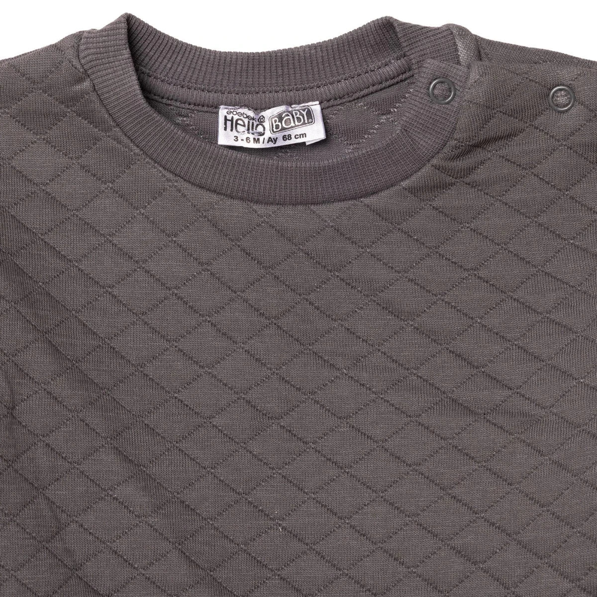 HelloBaby Quilted Baby Sweatshirt & Leggings Set (1-3 Months to 12 Months)