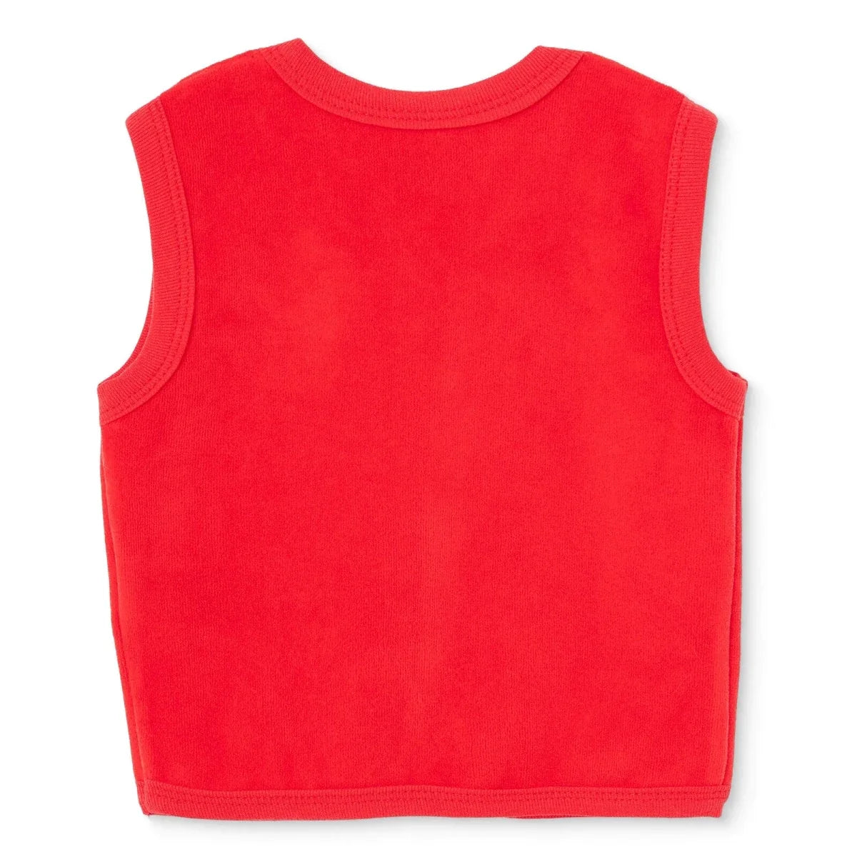HelloBaby Deer Print Velour Baby Gilet (Newborn to 6-9 Months)