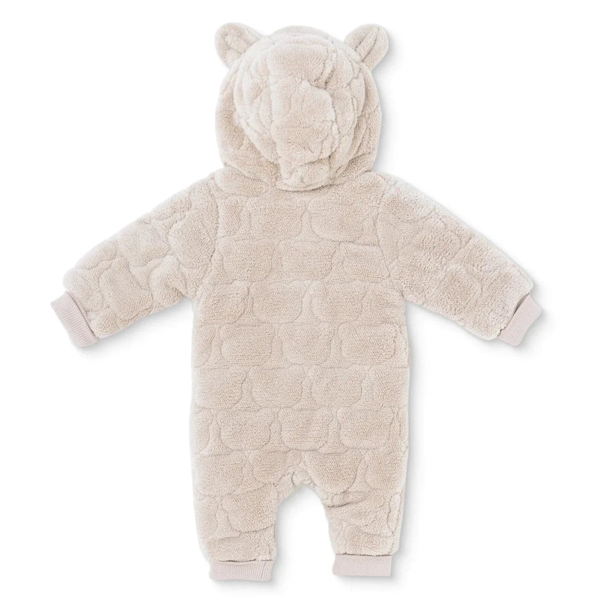 Midimod Animal Print Hooded Fleece Baby Pramsuit (1-3 Months to 12 Months)