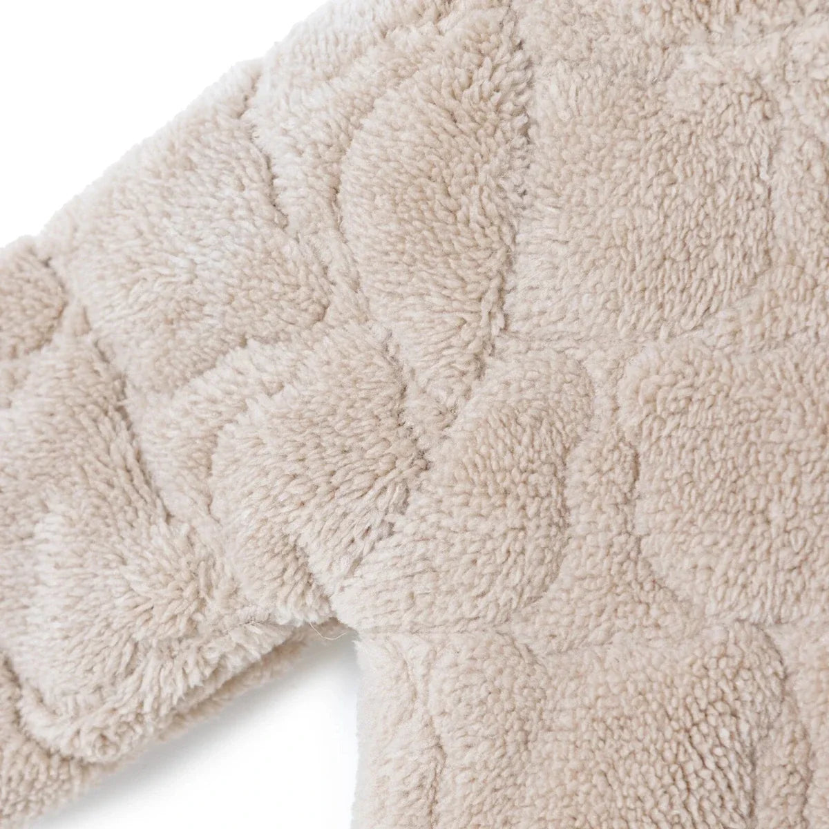 Midimod Animal Print Hooded Fleece Baby Pramsuit (1-3 Months to 12 Months)