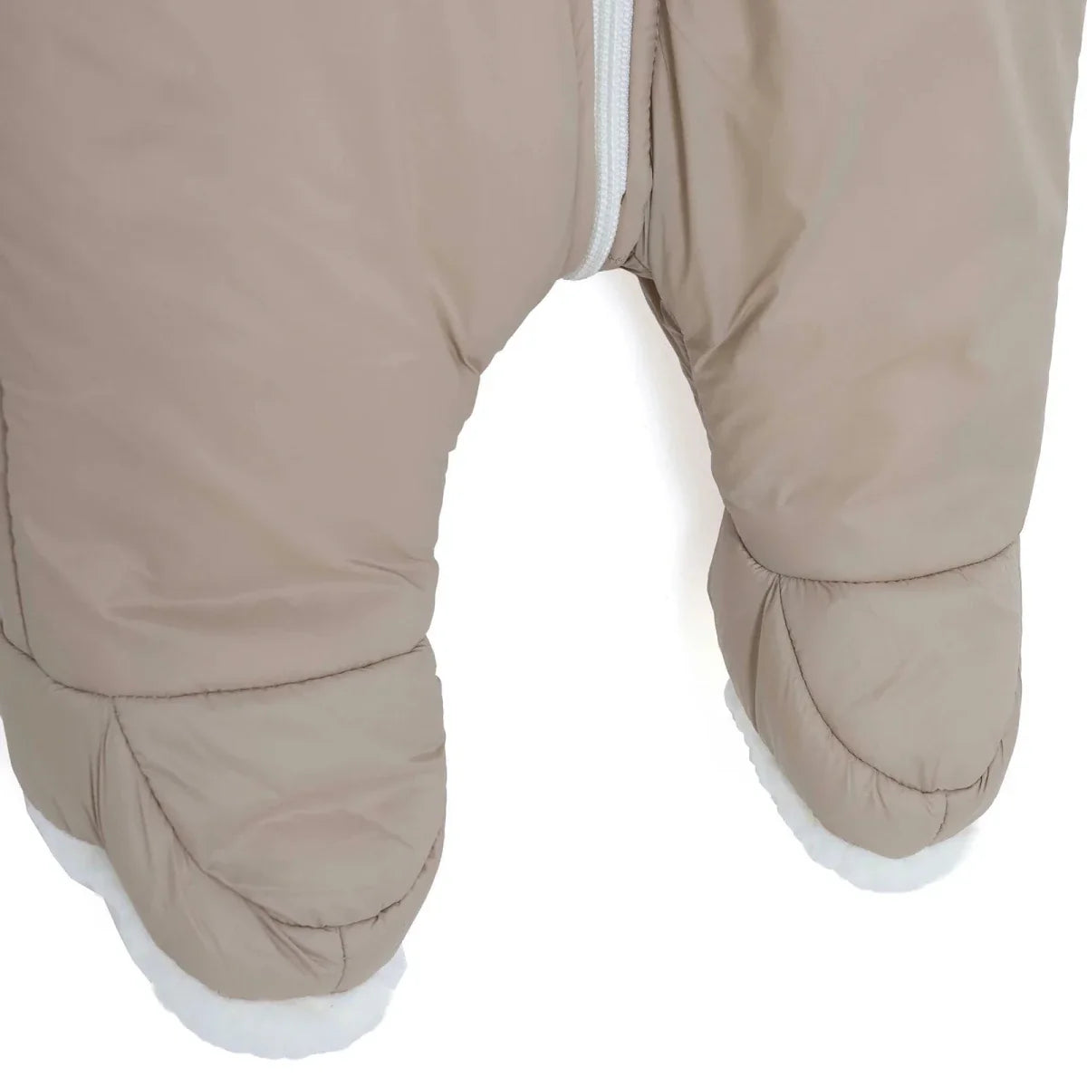 Midimod Hooded Zip-Up Soft Fleece Baby Pramsuit (1-3 Months to 12 Months)