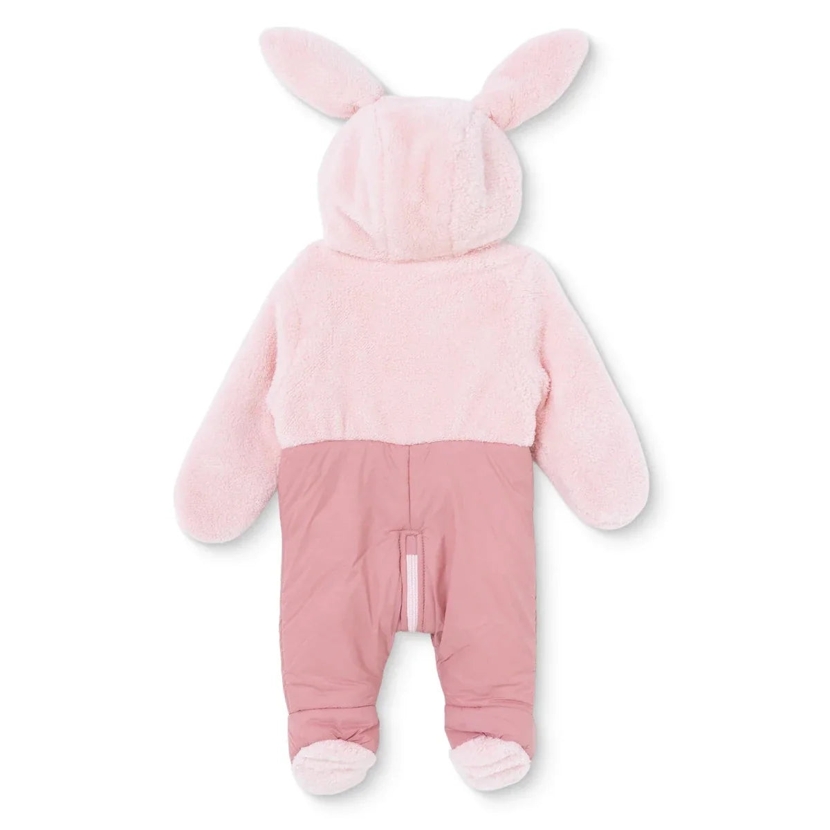 Midimod Hooded Zip-Up Soft Fleece Baby Pramsuit (1-3 Months to 12 Months)