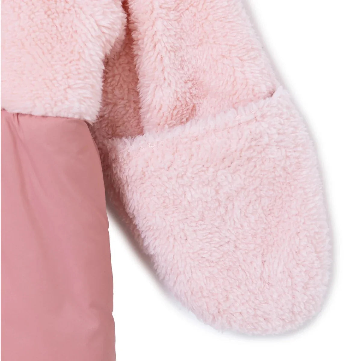 Midimod Hooded Zip-Up Soft Fleece Baby Pramsuit (1-3 Months to 12 Months)