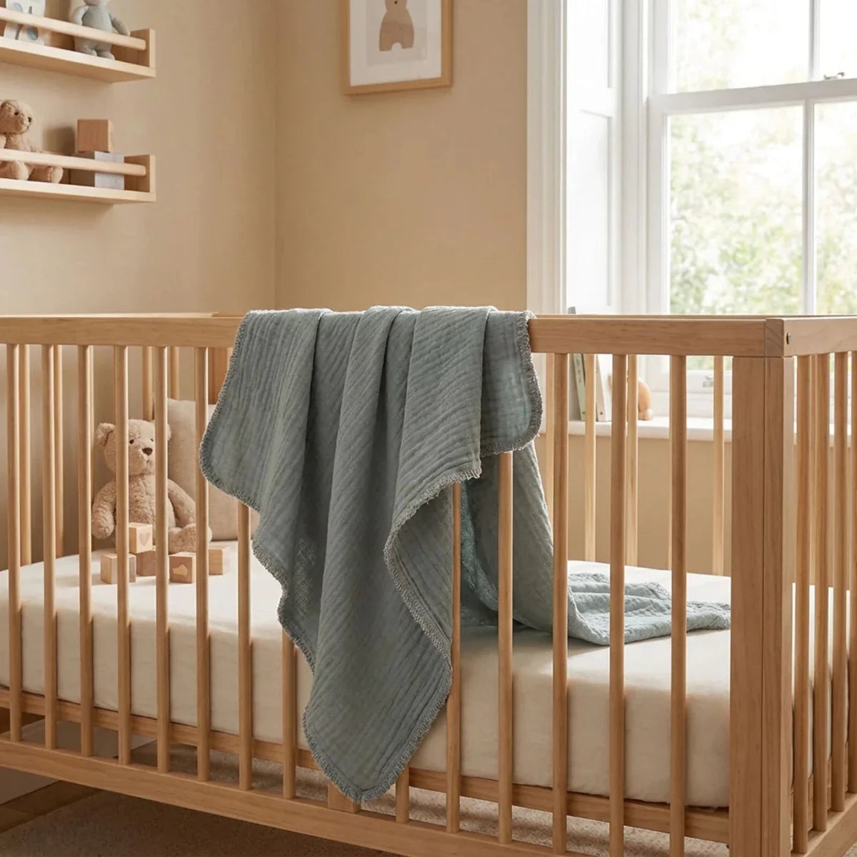 Tiffany Muslin Baby Blanket (One Size)
