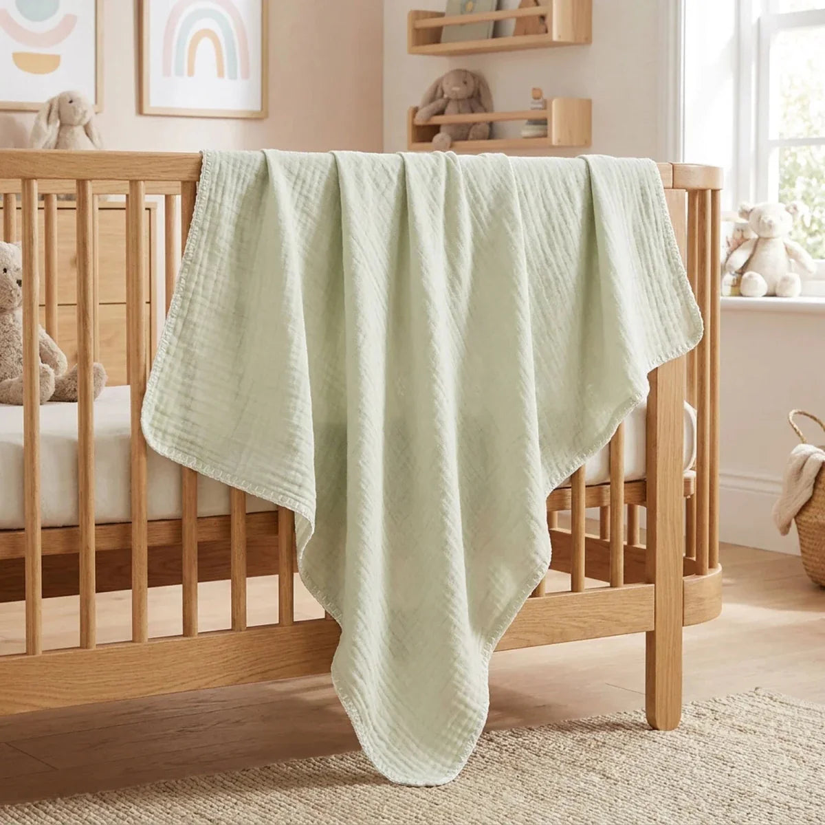 Tiffany Muslin Baby Blanket (One Size)