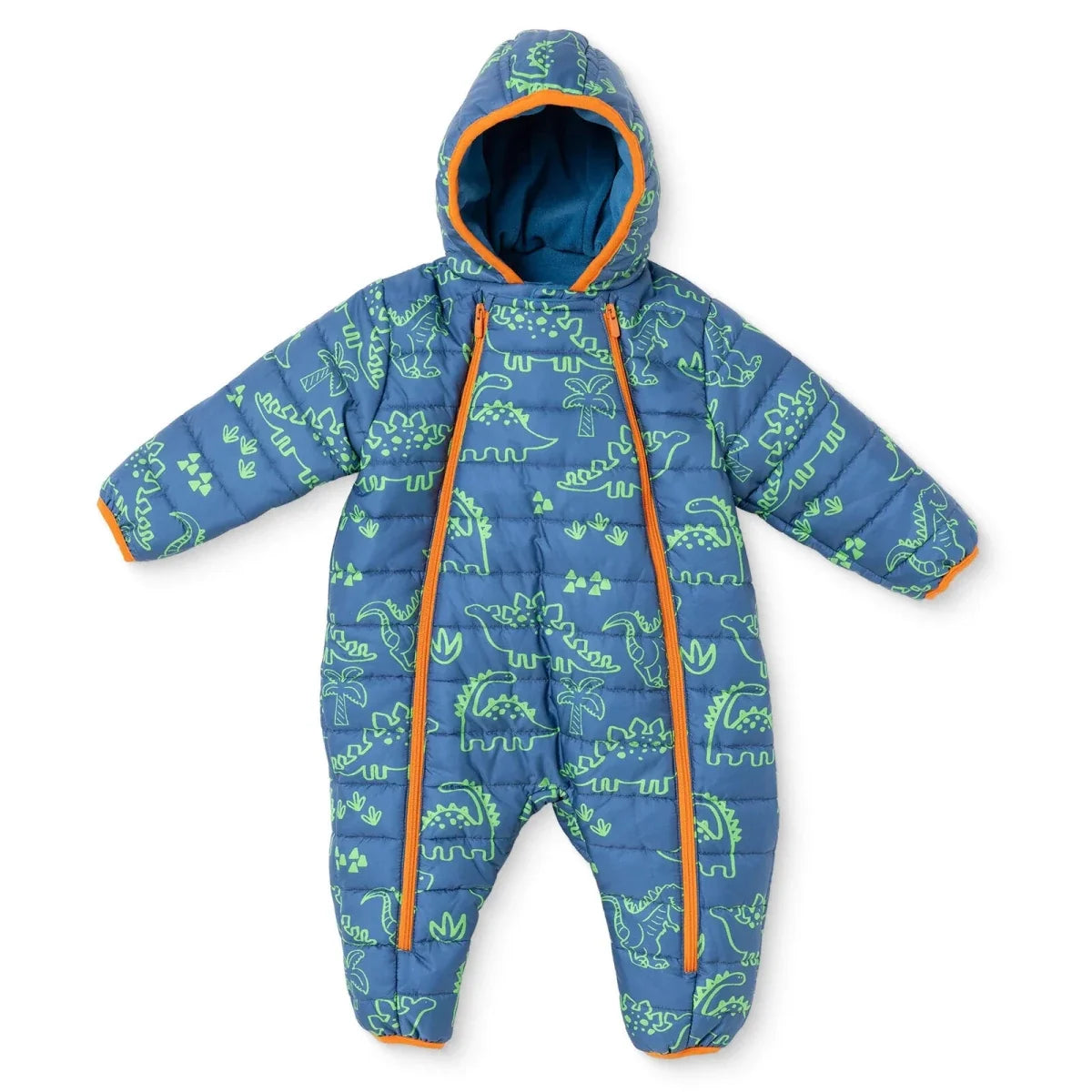 Verscon Dinosaur Print Baby Pramsuit (9-12 Months to 18 Months-2 Years)