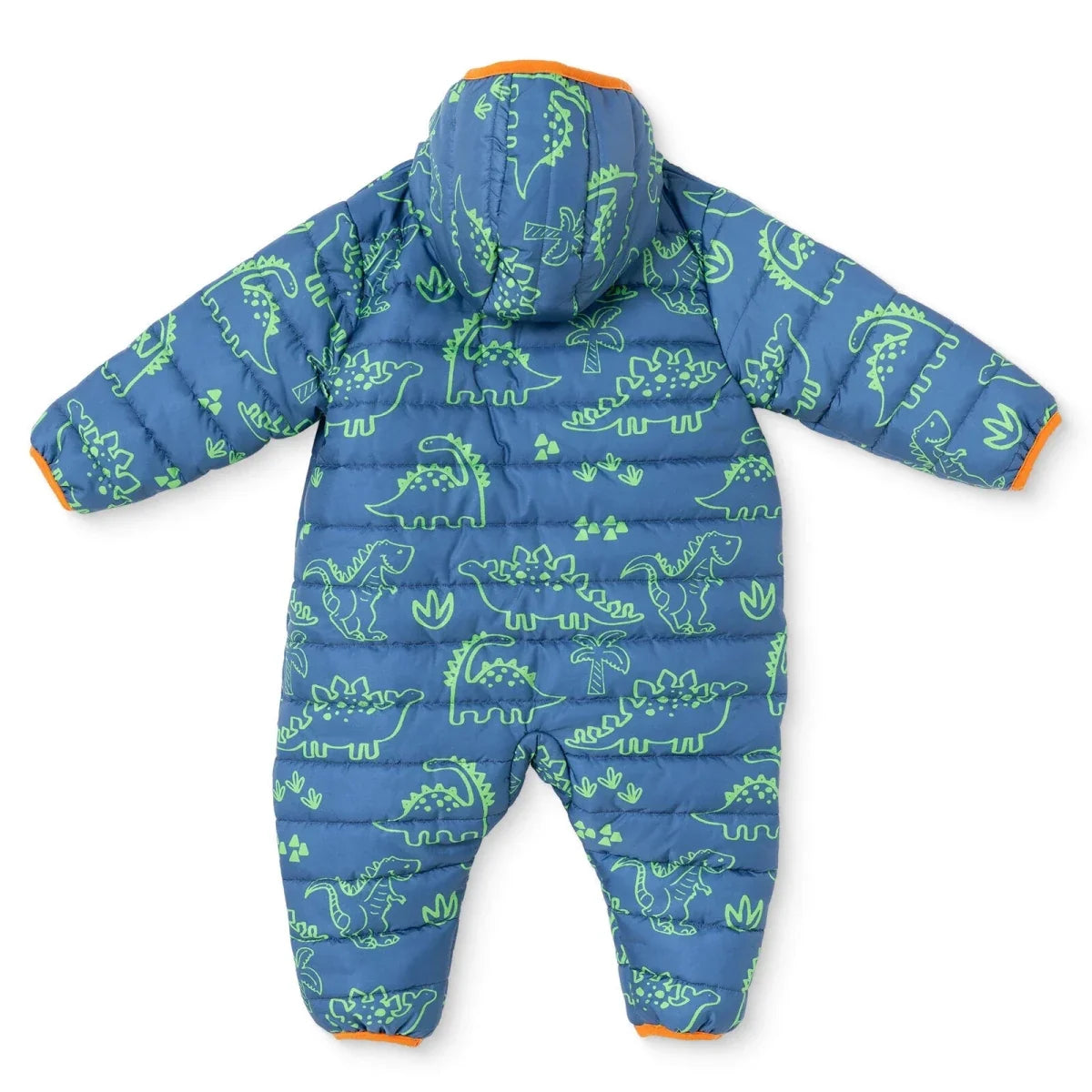 Verscon Dinosaur Print Baby Pramsuit (9-12 Months to 18 Months-2 Years)
