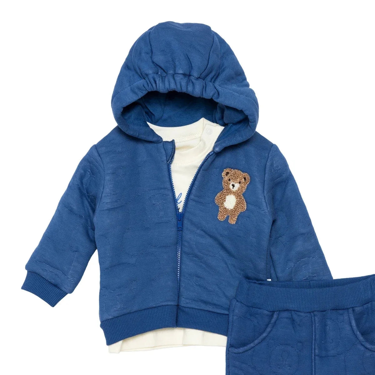 Bebetto 3 Piece Baby Cardigan, T-Shirt & Leggings Set (1-3 to 12 Months)