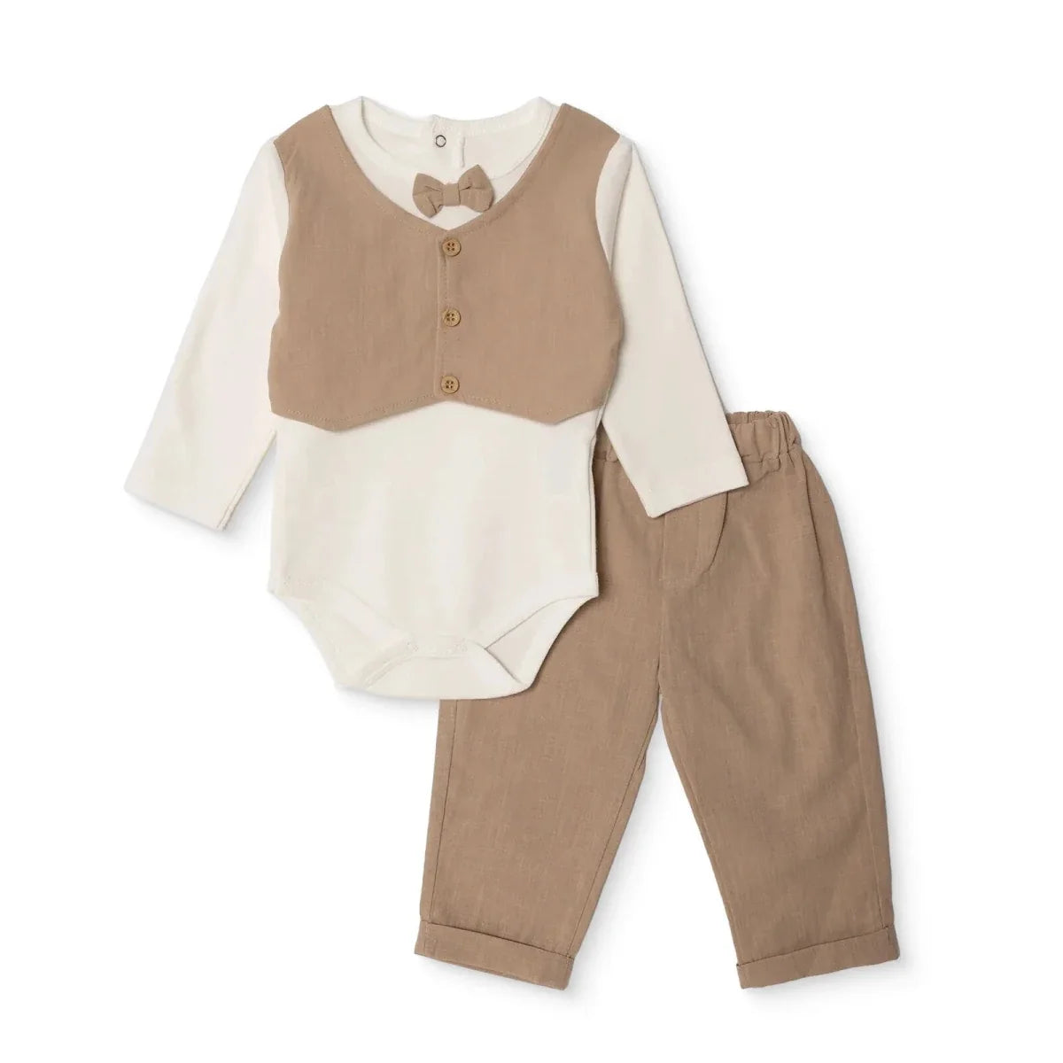 HelloBaby Collared Baby Ceremony Outfit (1-3 Months to 12 Months)