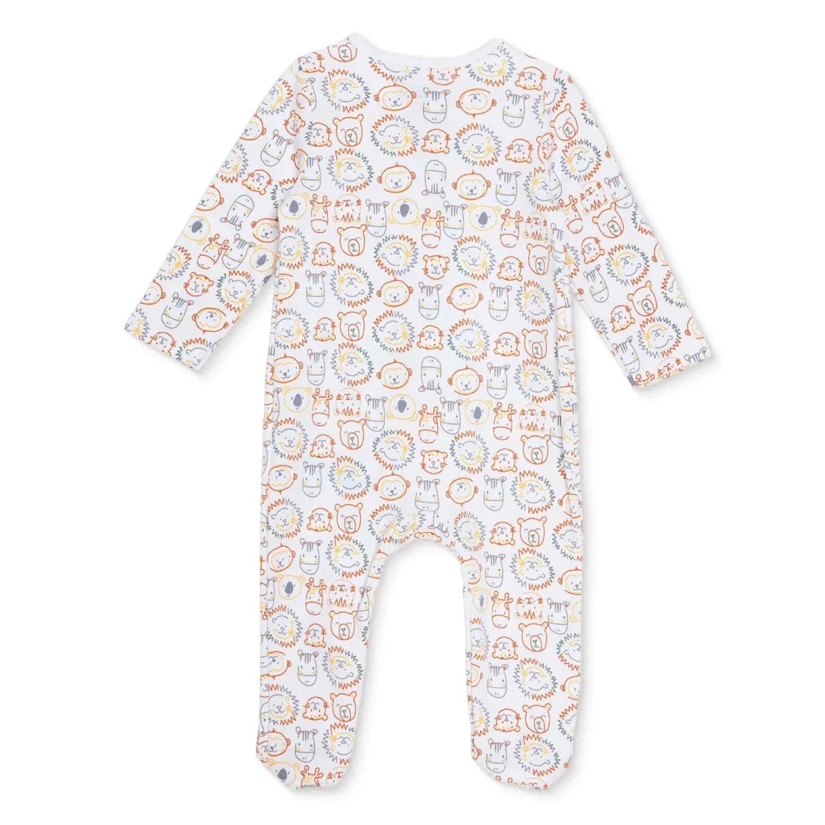 HelloBaby Long Sleeve Baby Sleepsuit with Feet (Newborn to 6-9 Months)