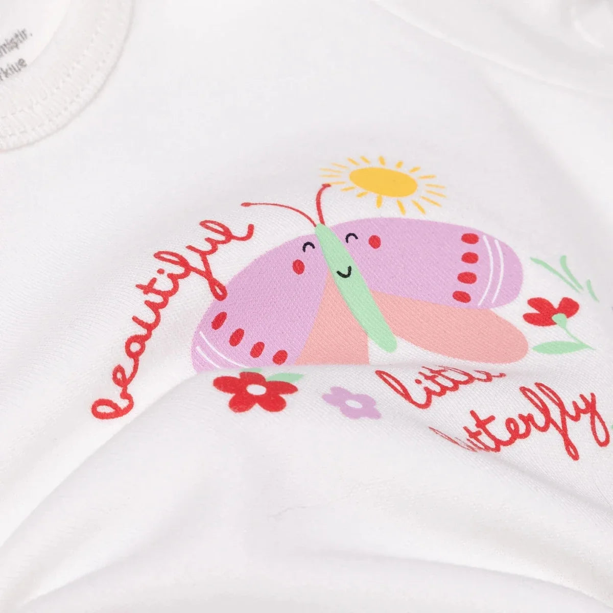 HelloBaby 2 Pack Envelope Neck Short Sleeve Baby Bodysuits (1-3 Months to 2-3 Years)