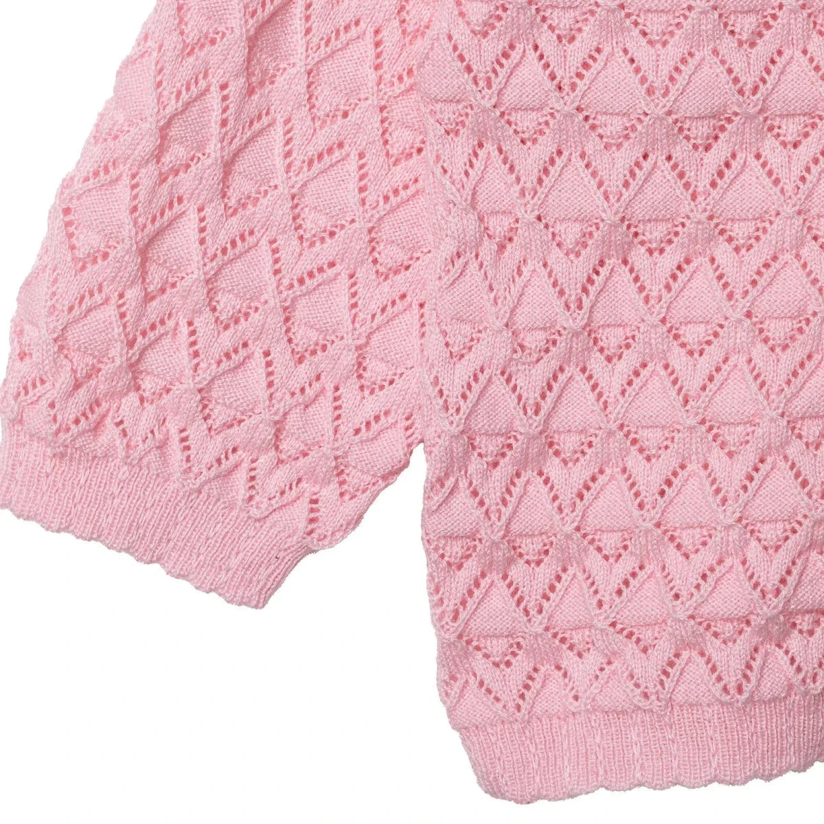HelloBaby Floral Print Knitted Baby Cardigan (1-3 Months to 12 Months)