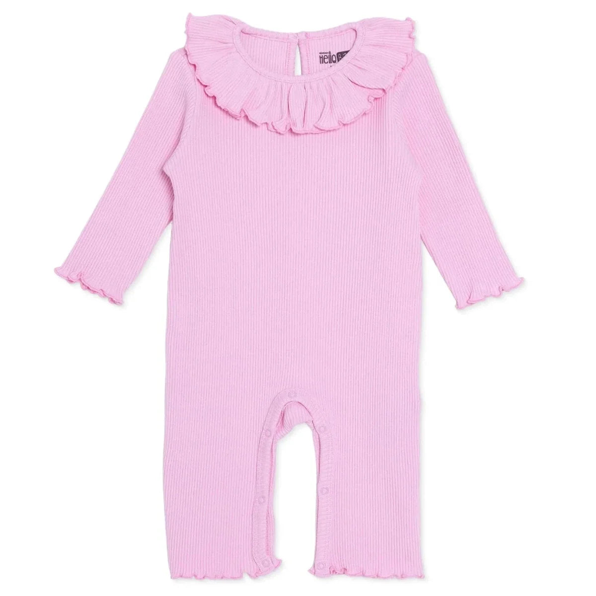HelloBaby Long Sleeve Footless Baby Sleepsuit (Newborn to 6-9 Months)