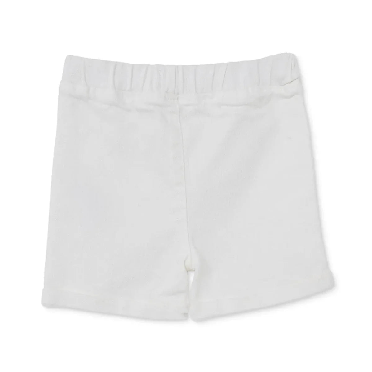 HelloBaby Girls Denim Shorts Buttoned Berry Belle Short Length - Ecru