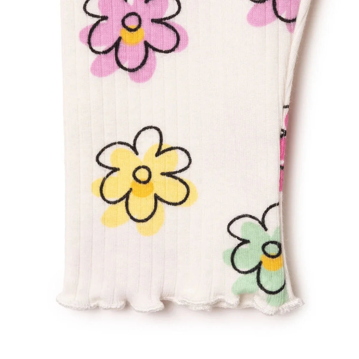 HelloBaby Floral Print Interlock Baby Leggings (1-3 Months to 12 Months)