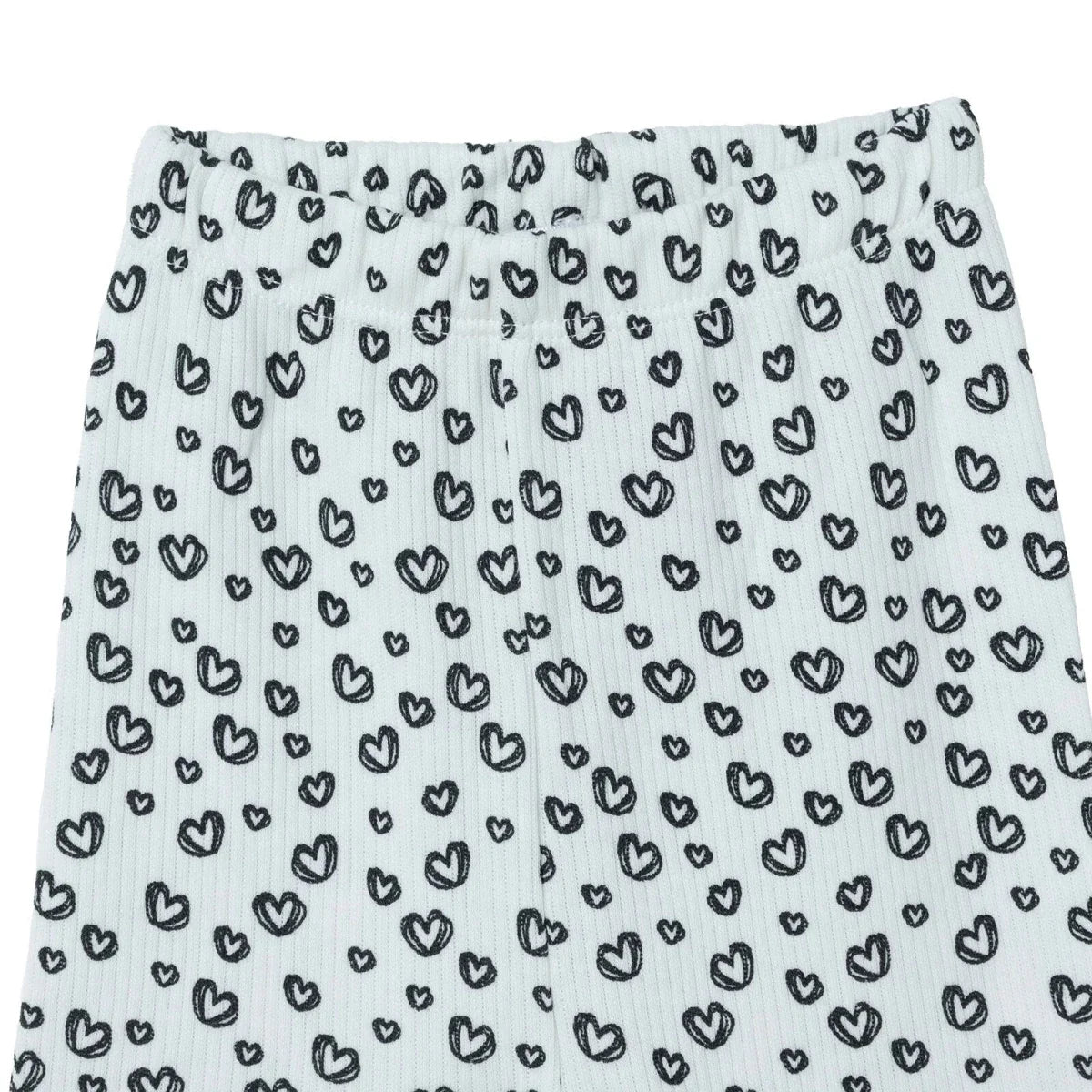 HelloBaby Heart Print Interlock Baby Leggings (1-3 Months to 12 Months)