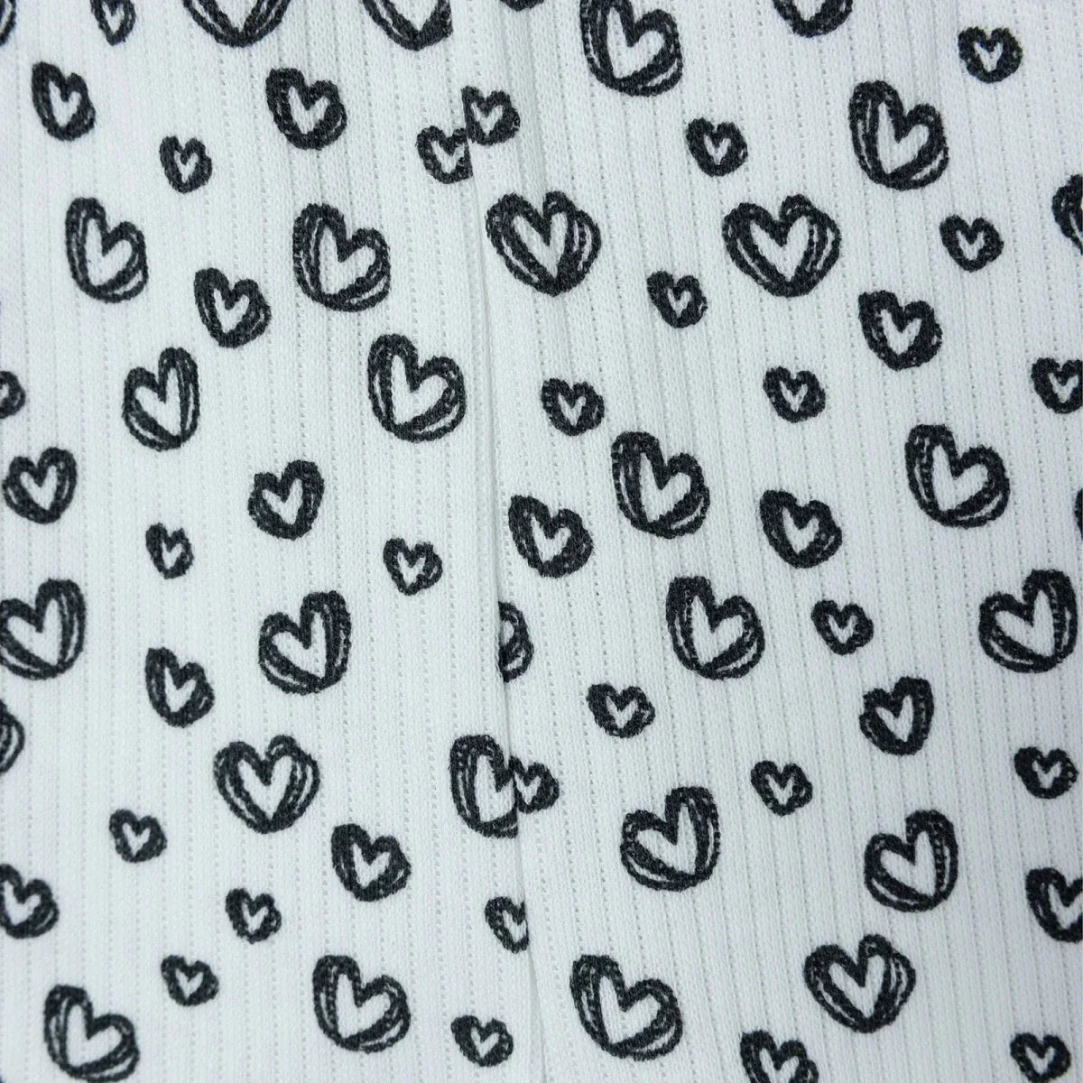HelloBaby Heart Print Interlock Baby Leggings (1-3 Months to 12 Months)