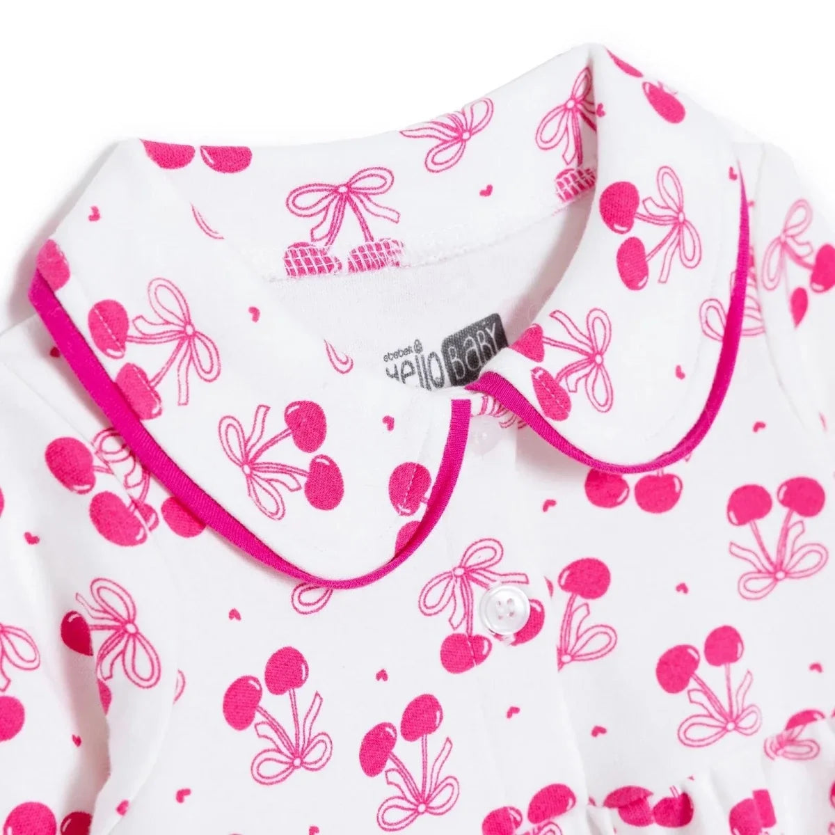 HelloBaby Peter Pan Collar Long Sleeve Baby Pyjama Set (3-6 Months to 2-3 Years)