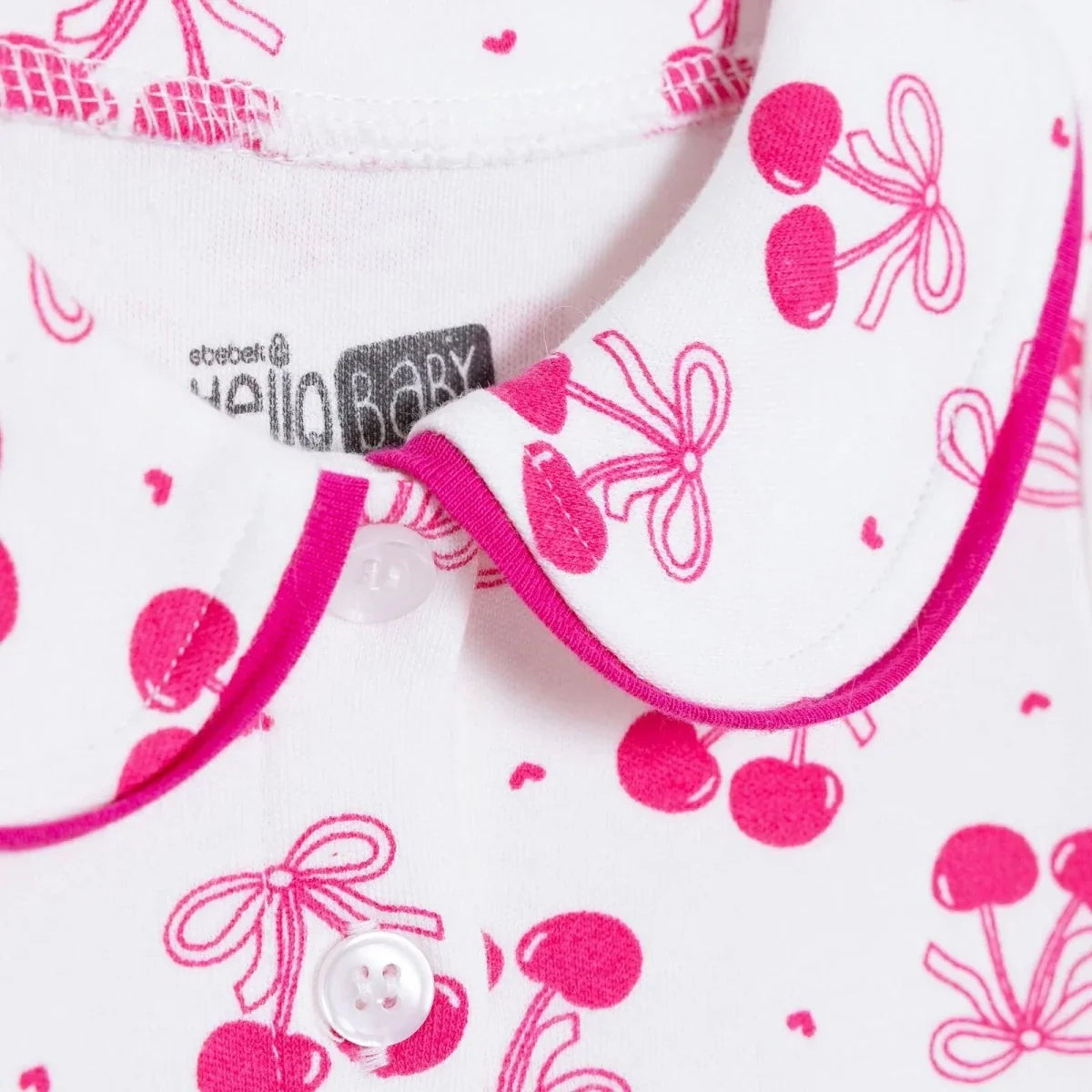 HelloBaby Peter Pan Collar Long Sleeve Baby Pyjama Set (3-6 Months to 2-3 Years)