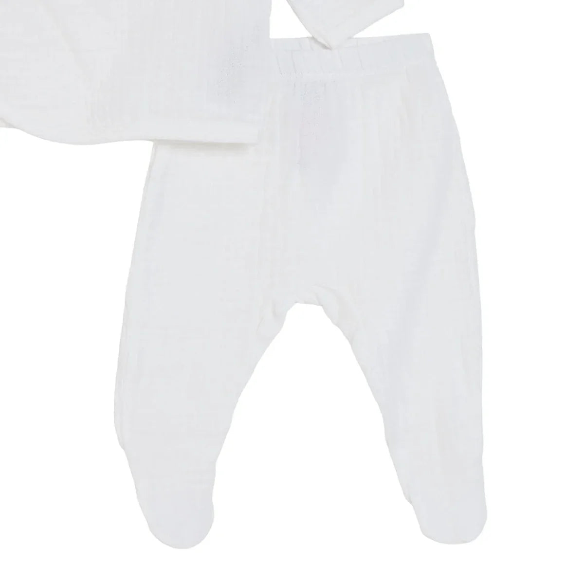 HelloBaby 5 Piece "Little One" Slogan Muslin Baby Hospital Bag Set on a Hanger (Newborn)