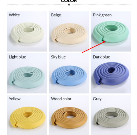 Thickened L-shaped Anti-knock Protection Anti-collision Strip