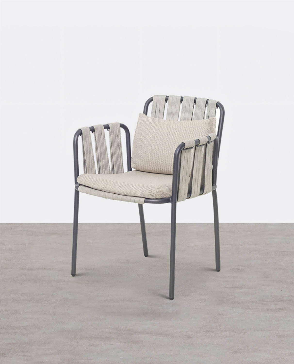Artemis Outdoor Rattan Dining Chair, For Patio Garden