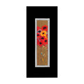 Poppies 2 Tall Framed Wall Art | Frame