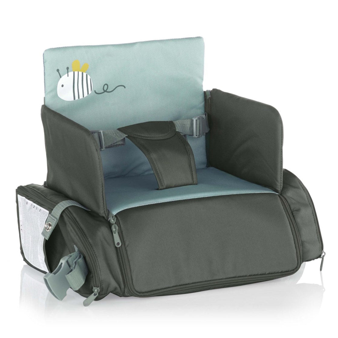 Jane Avant Travel Highchair with Storage, Botanic