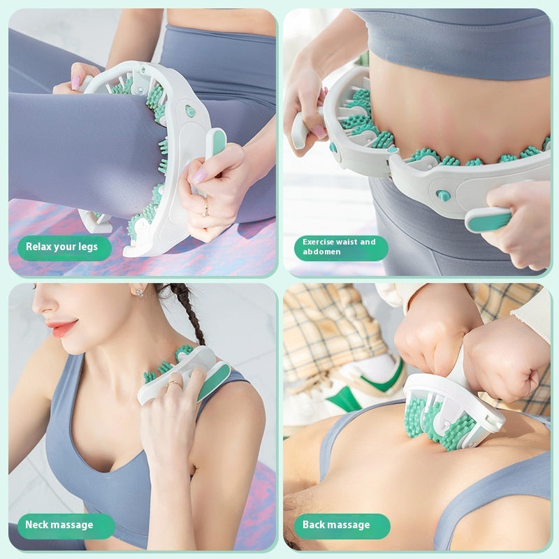 Multifunctional Detachable Fitness Shaping Beauty Ring Leg Massage Machine