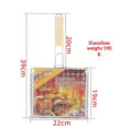 Hamburger Barbecue Grill Tool Galvanized Iron Wire