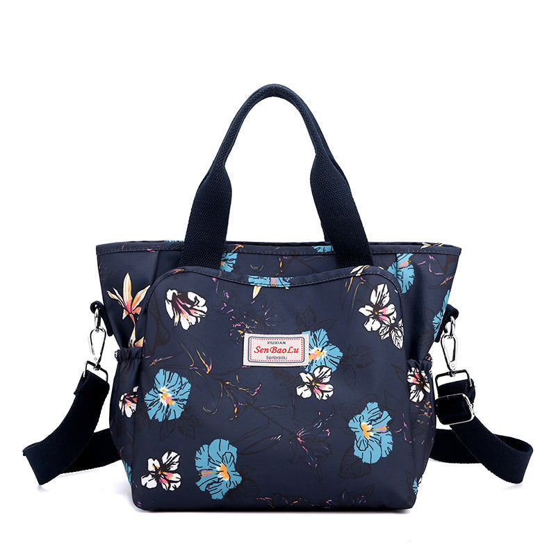 Women's Nylon Printed Crossbody Shoulder Bag