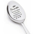 Mother's Day Gift Stainless Steel Lettering Long-handled Spoon