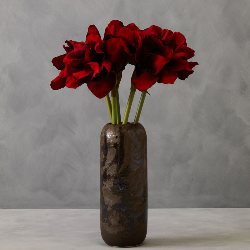 Fiori Burgundy Amaryllis Flower Stem
