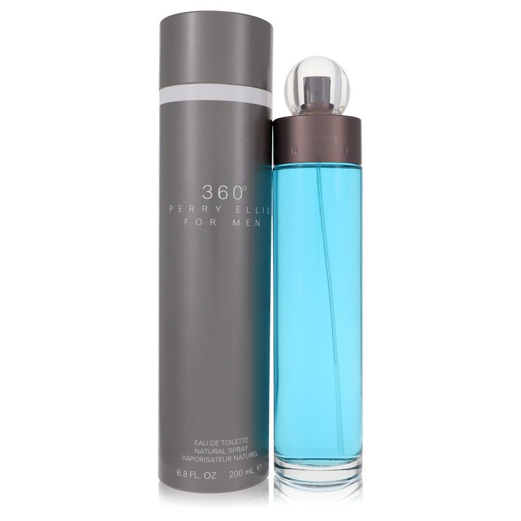 Perry Ellis 360 Eau de Toilette Spray for Men, 6.7 oz (200 ml)
