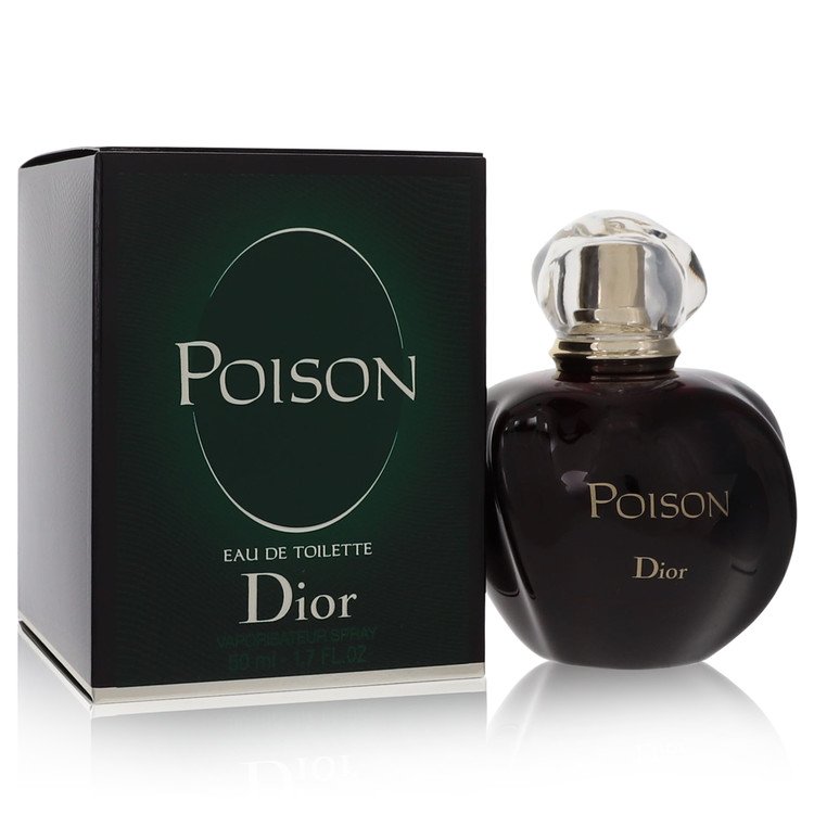 Christian Dior Poison Eau de Toilette Spray for Women, 1.7 oz / 50 ml