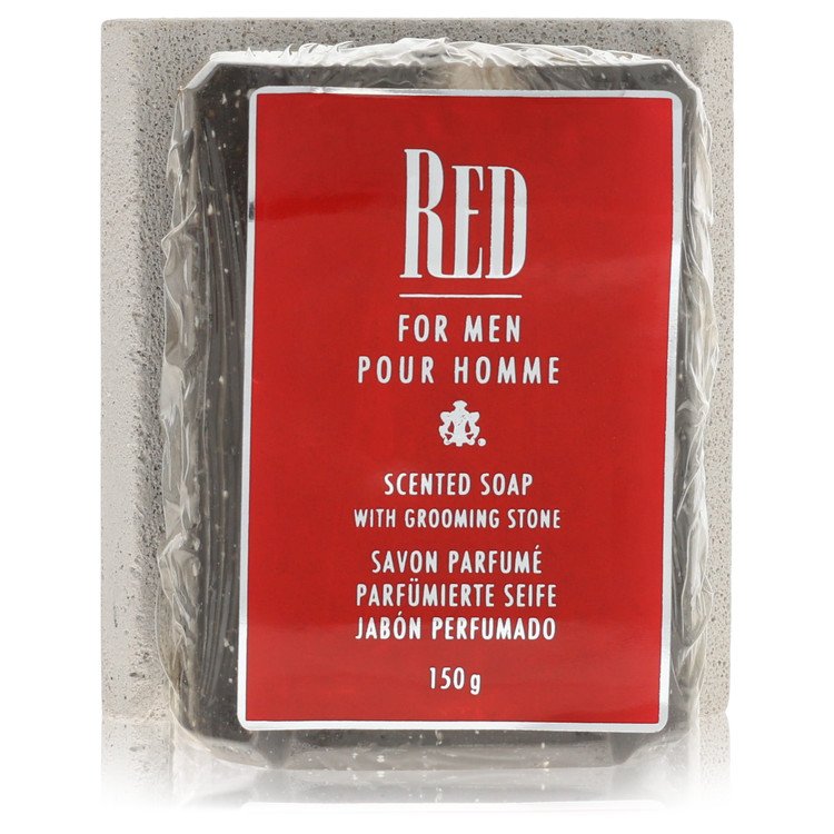 Red by Giorgio Beverly Hills Scented Soap for Men, 5.2 oz / 147 ml