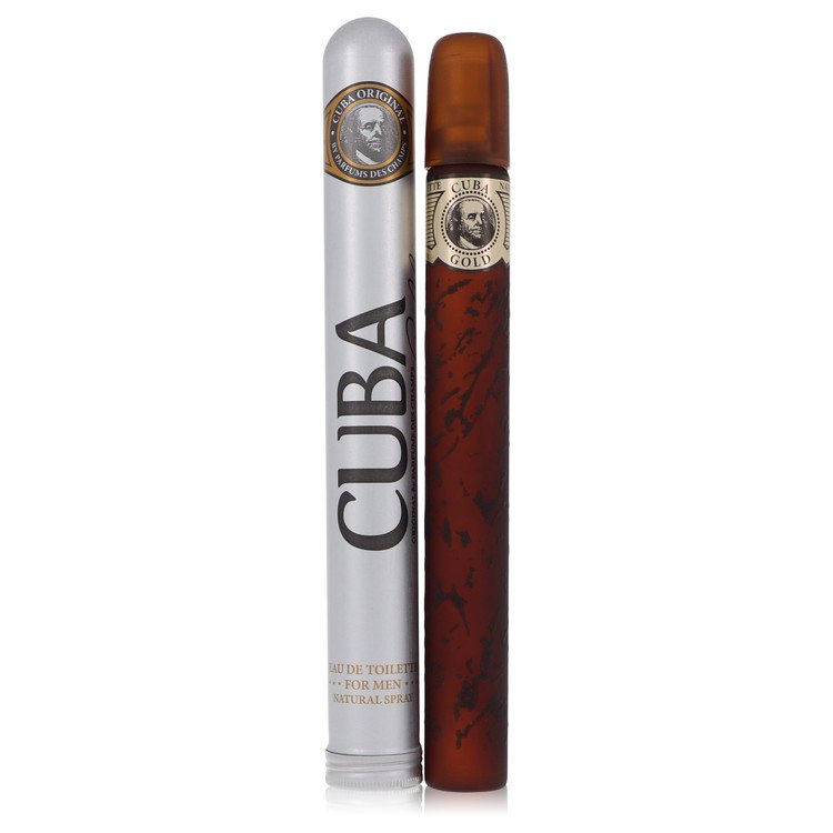 Cuba Gold Eau de Toilette Spray for Men, 1.15 oz / 34 ml by Fragluxe