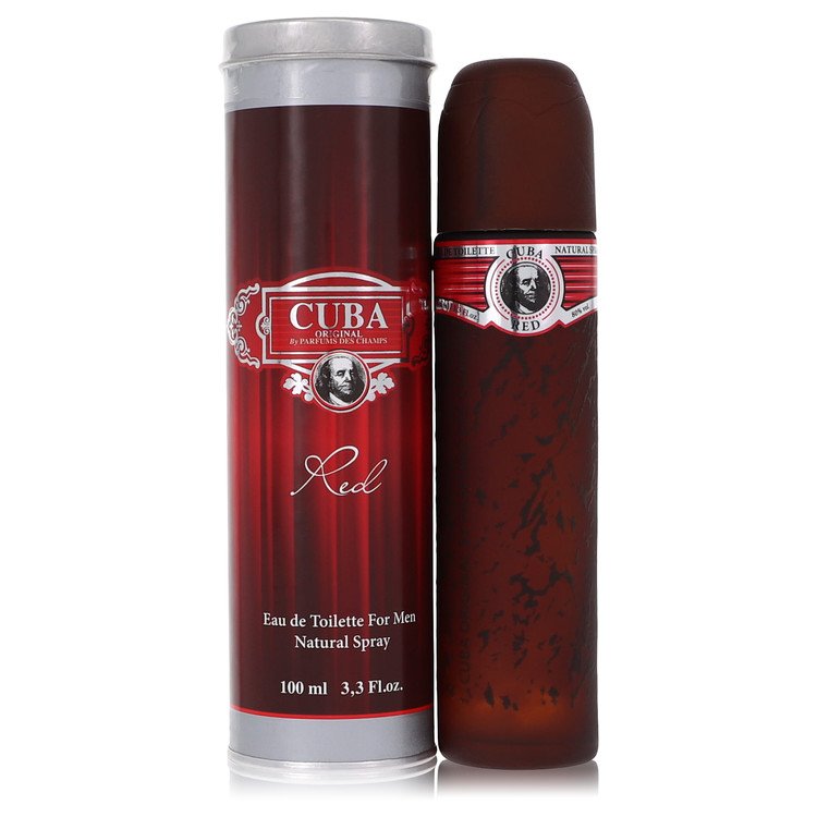 Cuba Red by Fragluxe Aftershave for Men, 3.4 oz / 100 ml