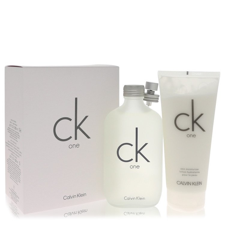 Ck One by Calvin Klein Gift Set - 6.7 oz (200 ml) Eau de Toilette & Body Moisturizer