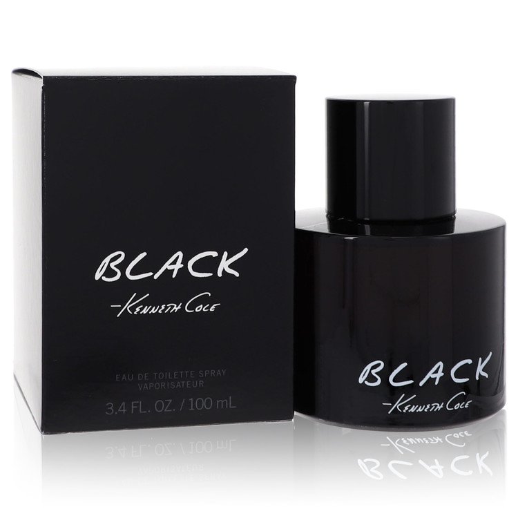 Kenneth Cole Black Eau De Toilette Spray 3.4 oz / 100 ml for Men