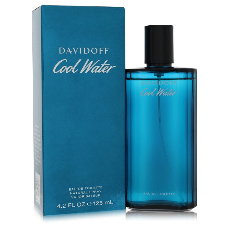 Davidoff Cool Water Eau de Toilette Spray for Men, 4.2 oz / 125 ml
