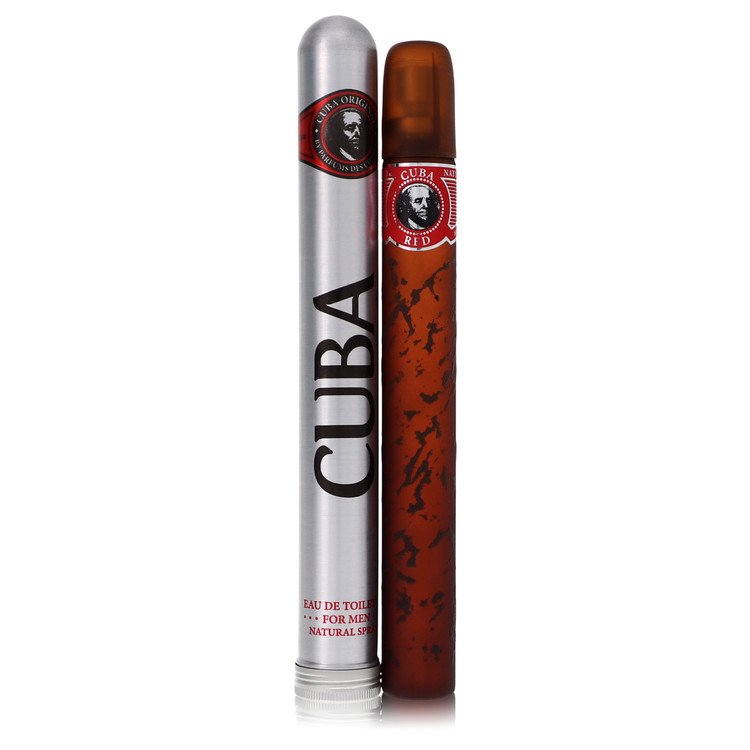 Cuba Red by Fragluxe Eau de Toilette Spray for Men, 3.4 oz / 100 ml