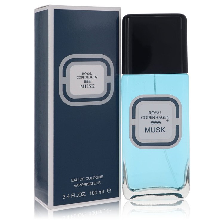 Royal Copenhagen Musk Cologne Spray for Men 3.3 oz (100 ml)