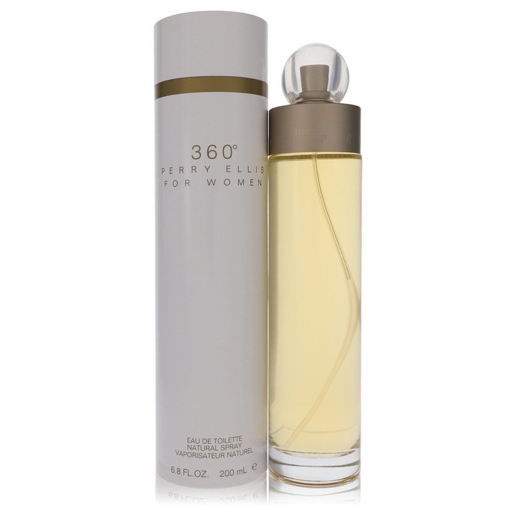 Perry Ellis 360 Eau de Toilette Spray for Women, 6.7 oz / 200 ml