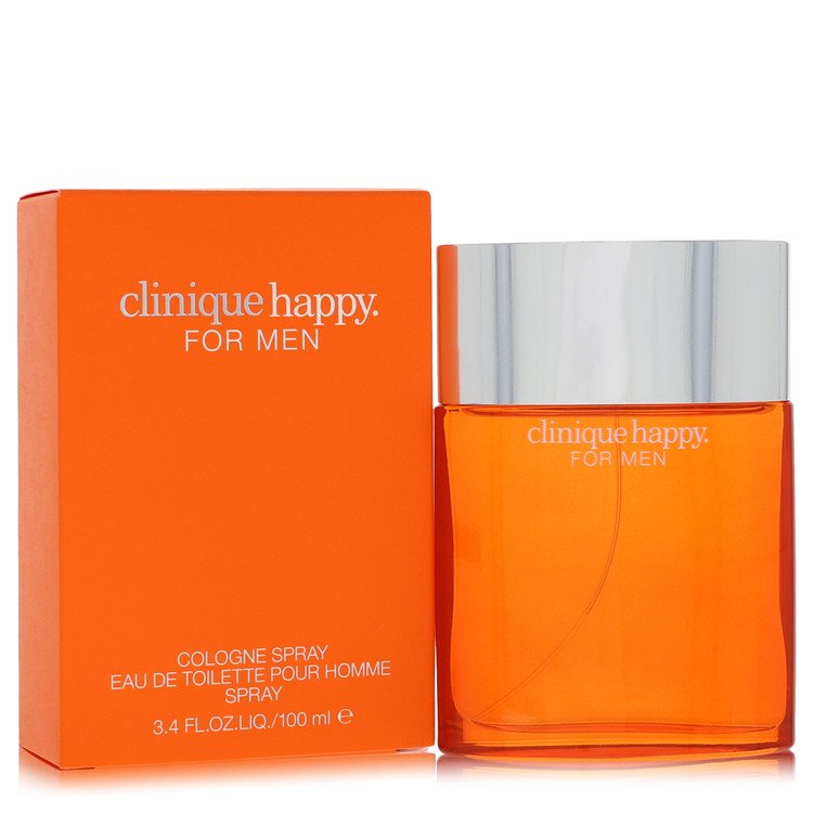 Clinique Happy Cologne Spray for Men 3.4 oz / 100 ml (Reformulated)