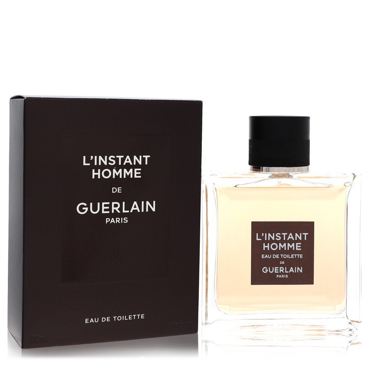 Guerlain L'instant Eau De Toilette Spray for Men, 3.4 oz / 100 ml