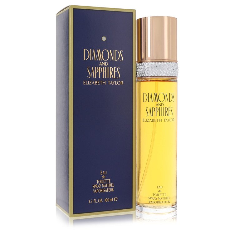 Elizabeth Taylor Diamonds & Sapphires Eau De Toilette Spray 3.4 oz / 100 ml for Women
