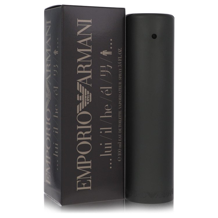Emporio Armani Eau De Toilette Spray for Men, 3.4 oz / 100 ml