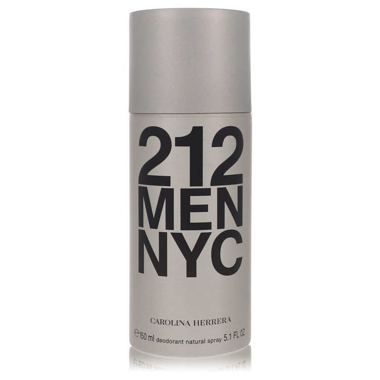 212 by Carolina Herrera Deodorant Spray for Men, 5 oz / 148 ml
